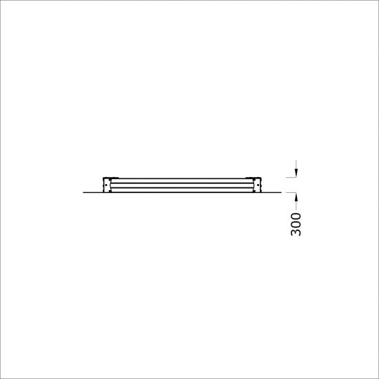 ZP 142 Piaskownica 4 Boczna 300x300x30 Cm Pro Sympatyk